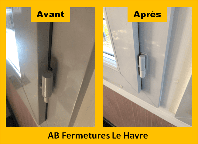 Réparation pvc quincaillerie et garniture de portes et fenêtres au Havre